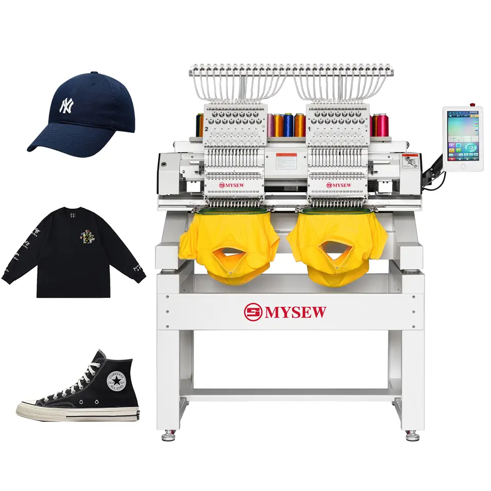Embroidery Machines - Промышленная автоматическая высокоскоростная компьютеризированная вышивальная машина