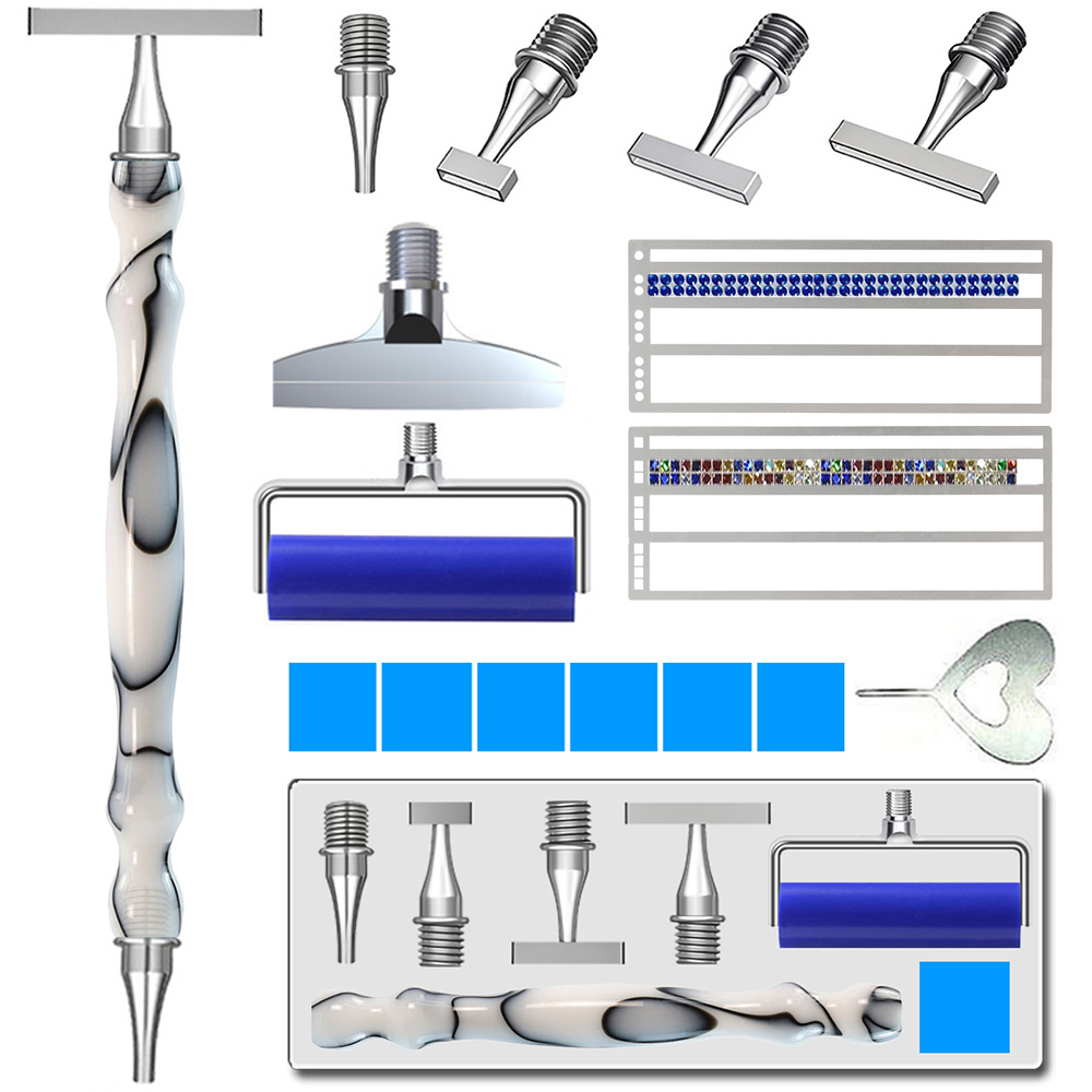 Embroidery Kit Set - Набор 5D алмазных ручек для рисования.