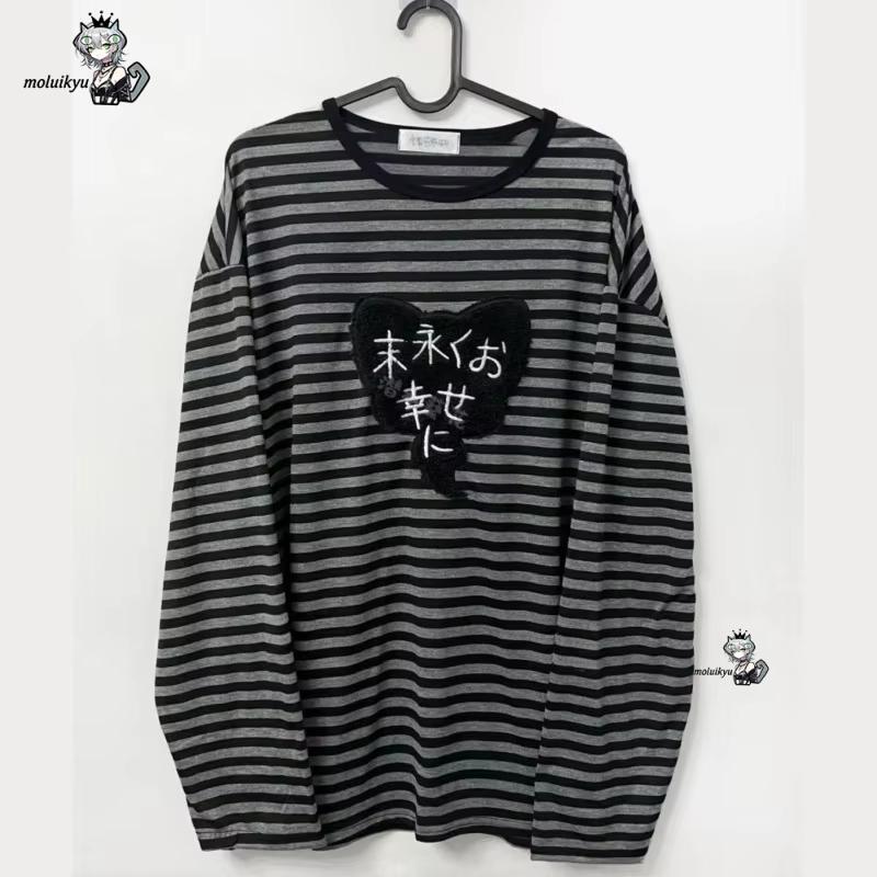 Embroidery Origin - Винтажные американские панк-рубашки Y2K с круглым