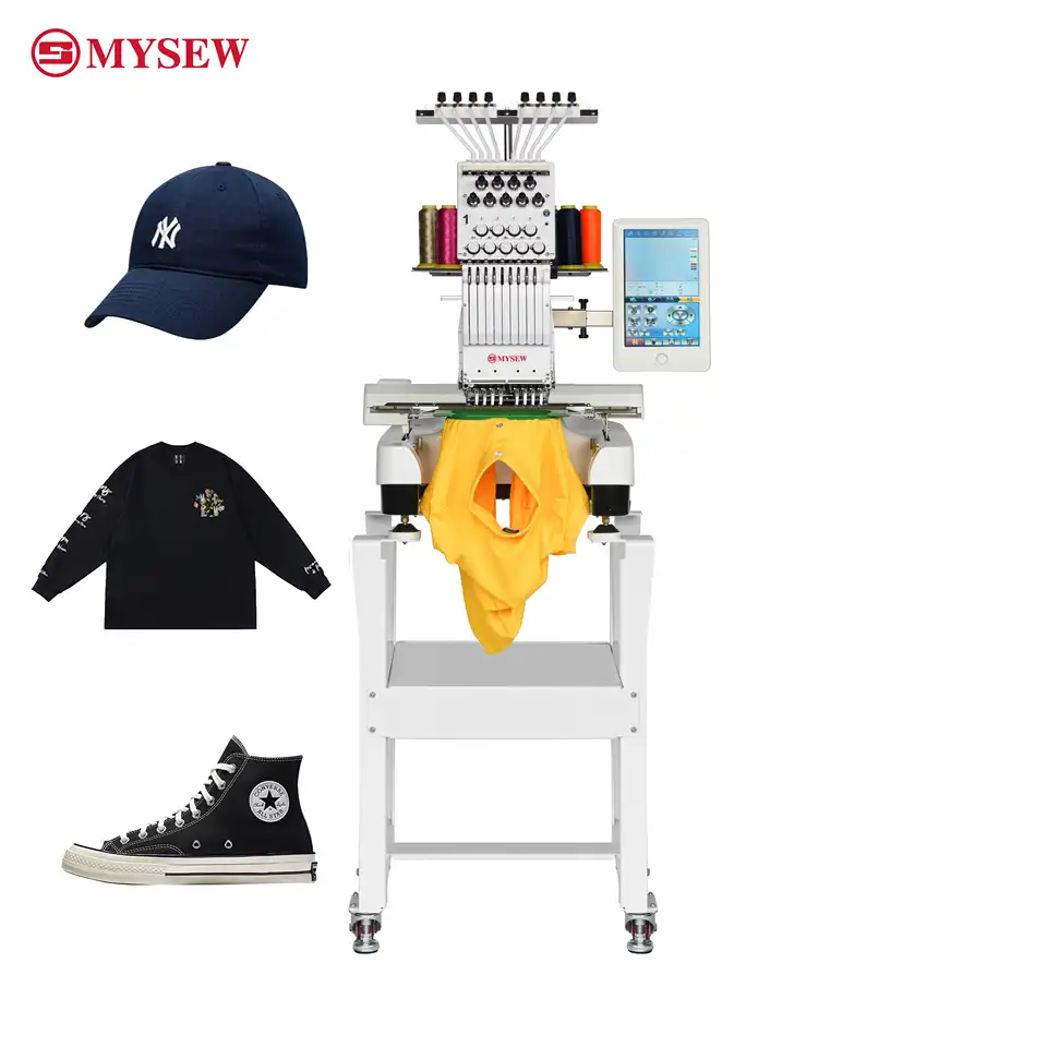 Embroidery Machines - Автоматическая одноголовочная промышленная вышивальная машина MFS800