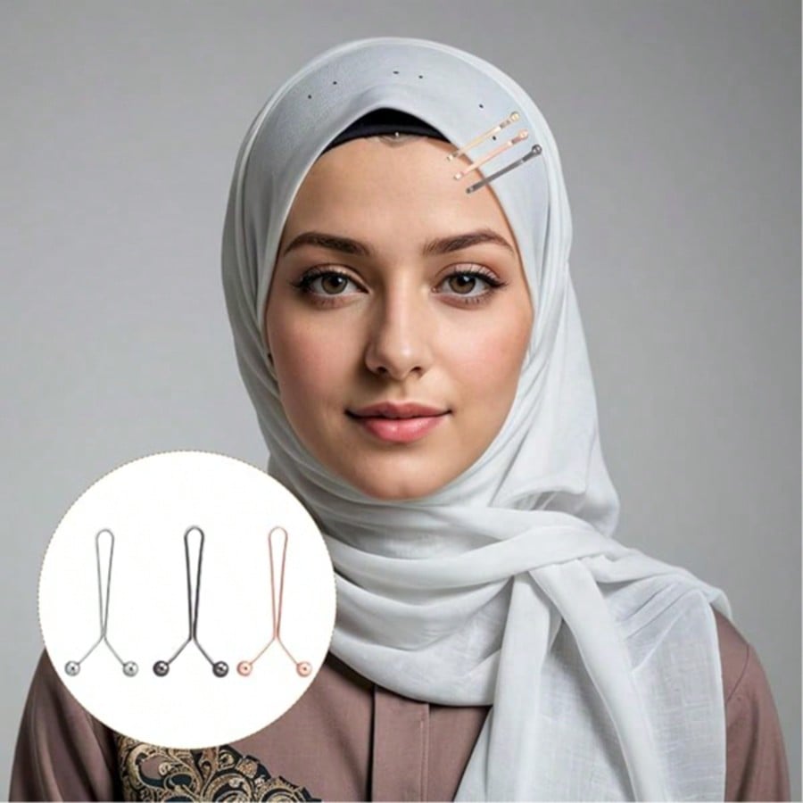 Embroidery Hijab - 12 шт. женских зажимов для платков,