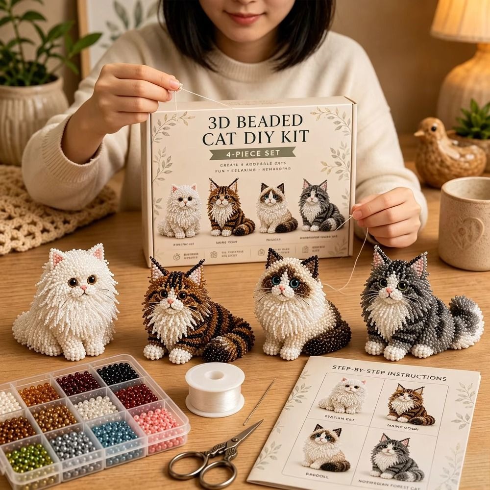 Embroidery Kit Set - Набор для вышивания бисером своими руками: