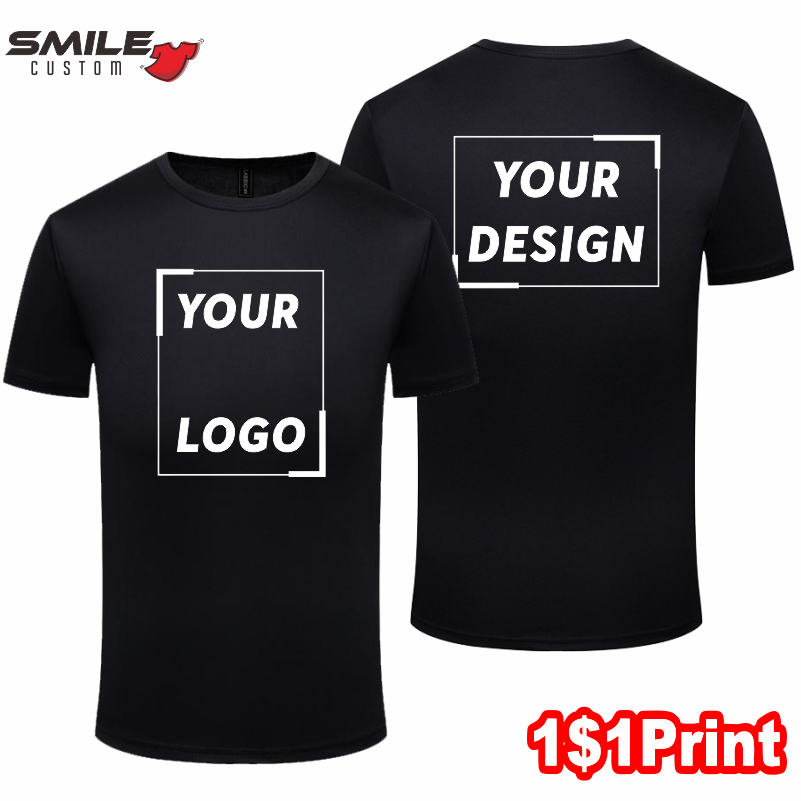 Embroidery Logo - Летняя спортивная футболка с коротким рукавом