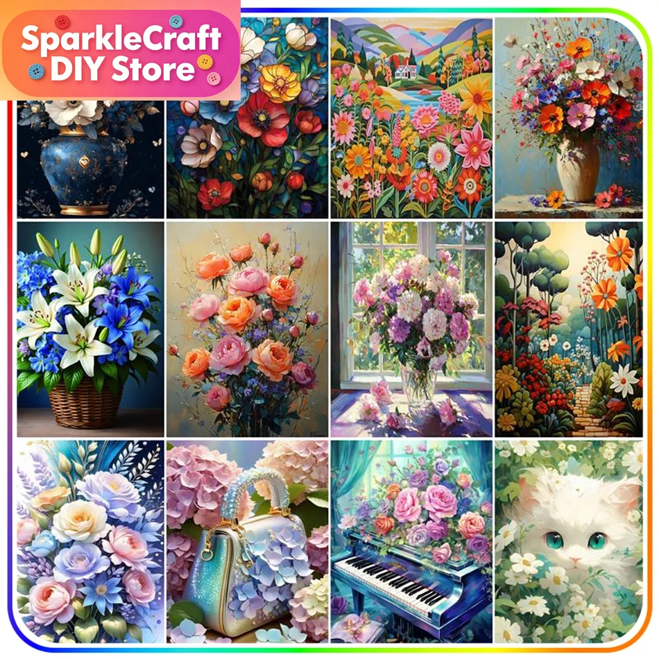 Embroidery Kit Set - Набор для алмазной вышивки без рамки,
