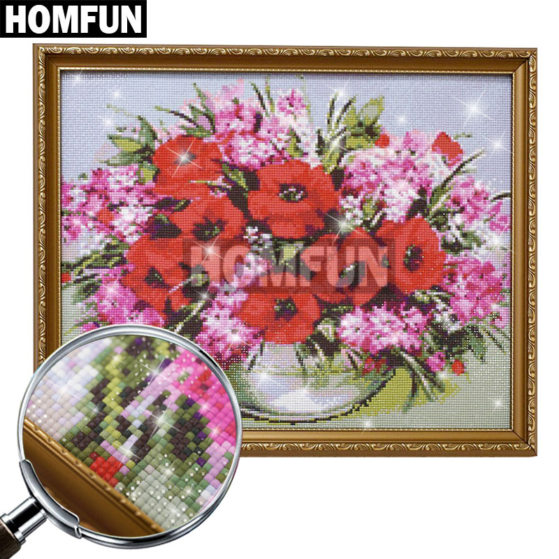 HOMFUN 5D DIY алмазная живопис – обзор и цена Embroidery Horse