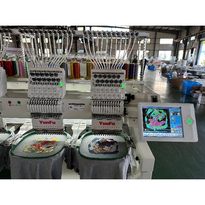Высокоскоростная 6-головочная  – обзор и цена Embroidery Machines