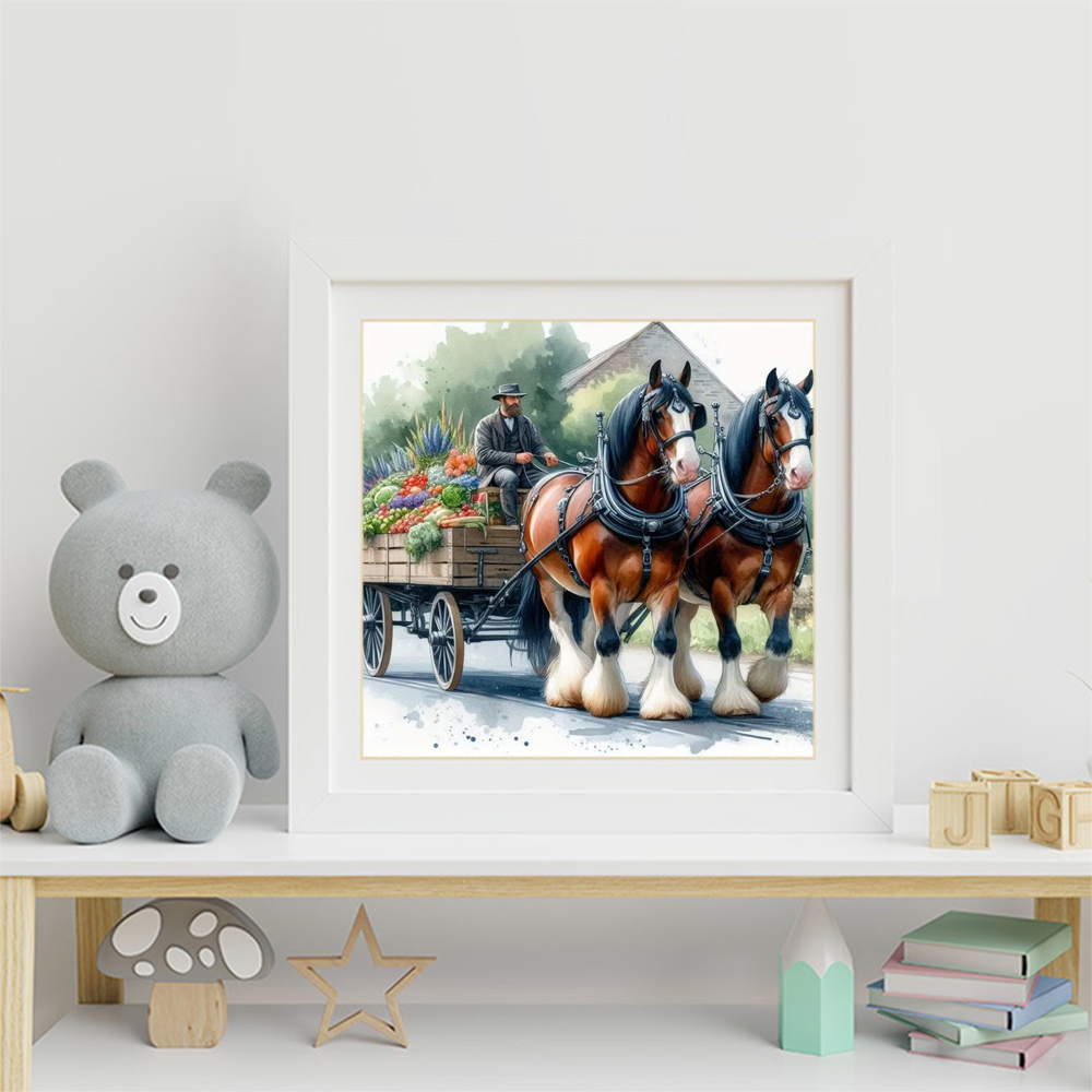 Набор для вышивания алмазной м – обзор и цена Embroidery Horse