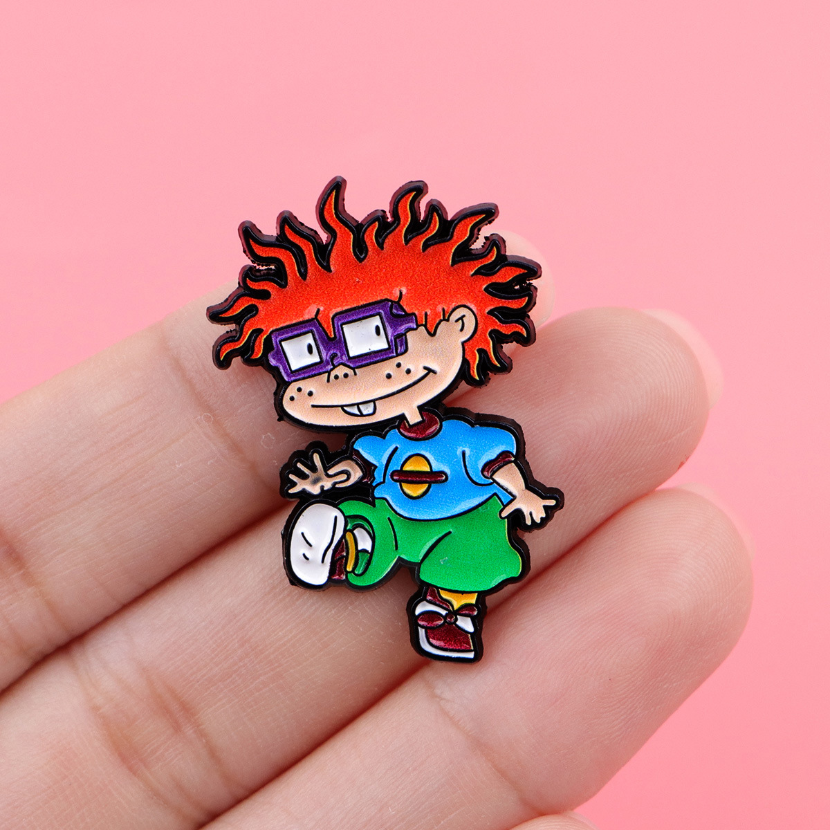 Брошь-значок Rugrats для одежд – обзор и цена Embroidery Textile