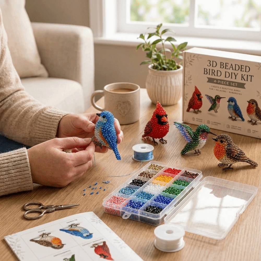 Набор для вышивания бисером ру – обзор и цена Embroidery Kit Set