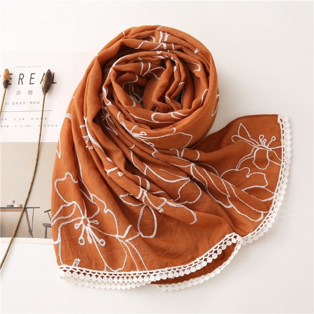 Универсальный элегантный хиджа – обзор и цена Embroidery Hijab