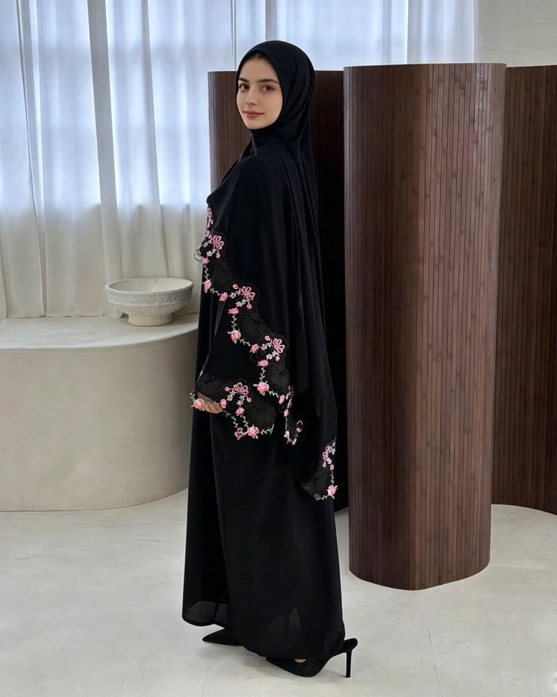 Праздничное платье для женщин: – обзор и цена Embroidery Hijab