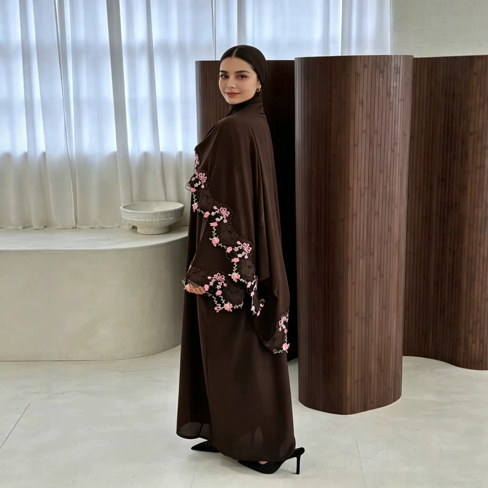 Праздничное платье для женщин: – обзор и цена Embroidery Hijab