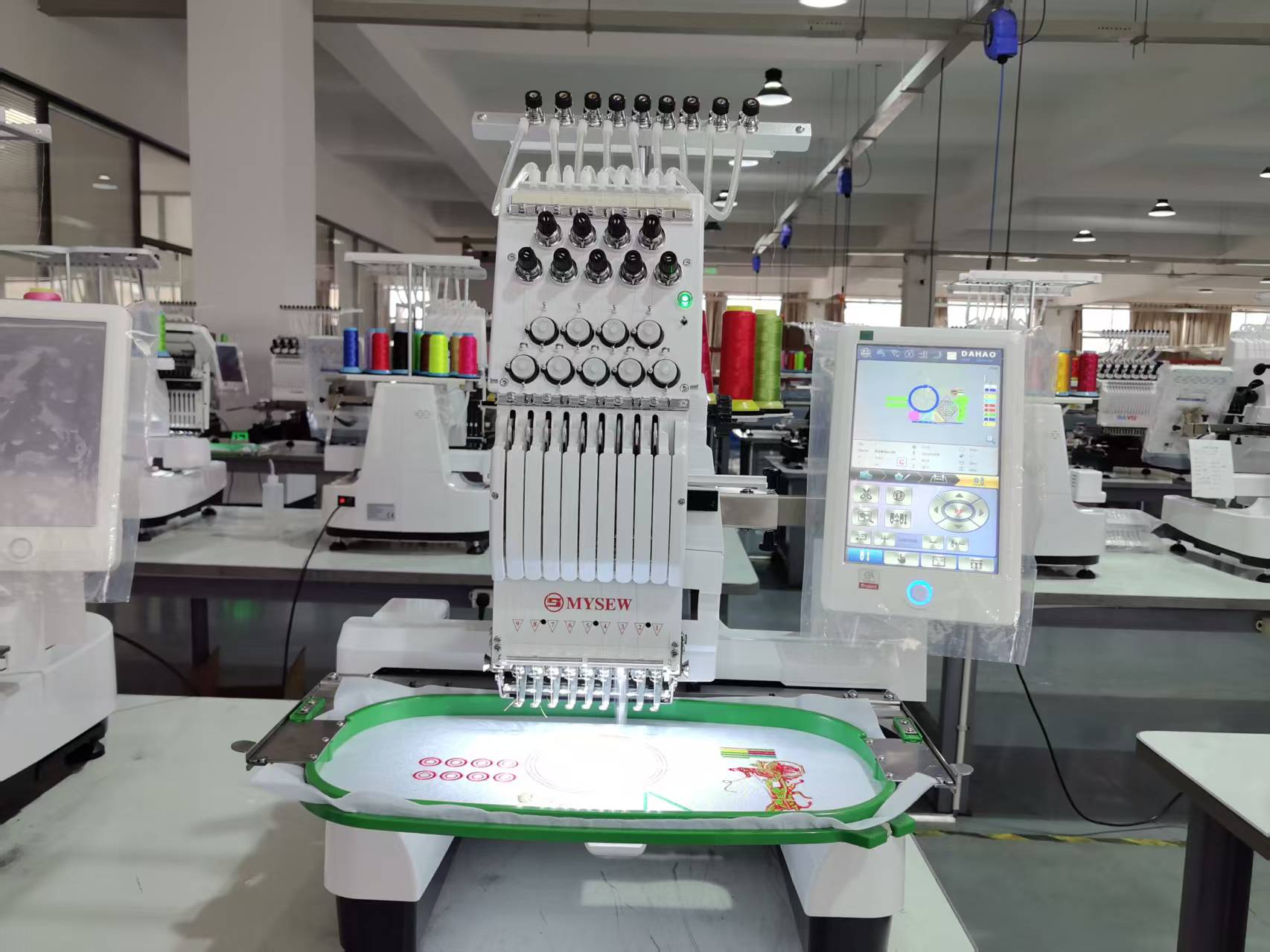 Автоматическая одноголовочная  – обзор и цена Embroidery Machines