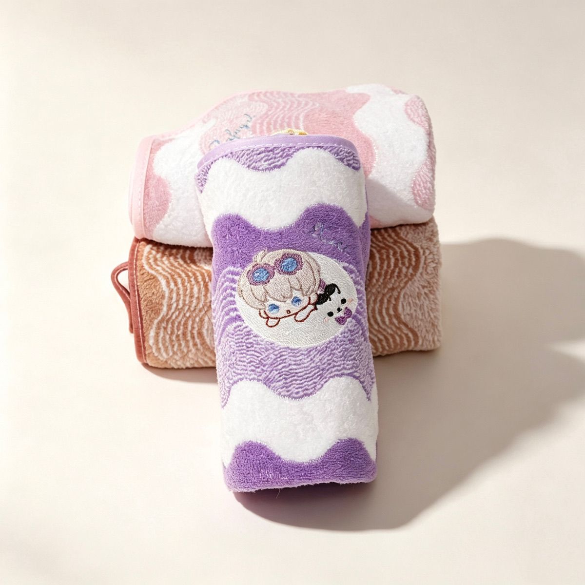 Полотенце для рук из кораллово – обзор и цена Embroidery Love