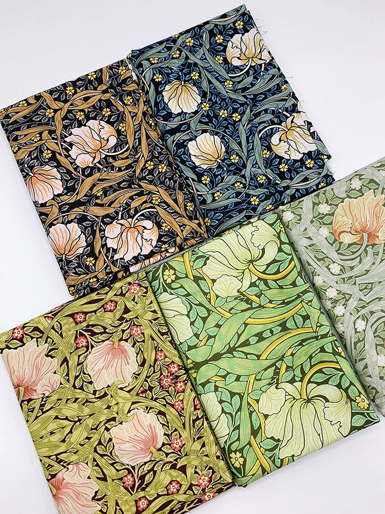 Хлопковая ткань William Morris – обзор и цена Embroidery Room