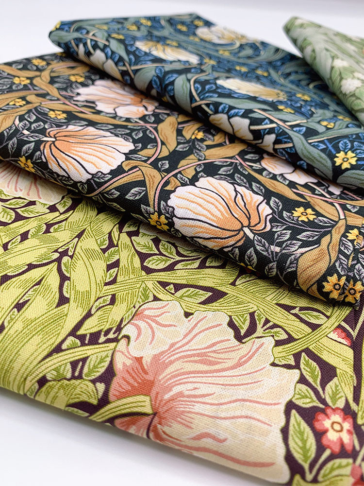 Хлопковая ткань William Morris – обзор и цена Embroidery Room
