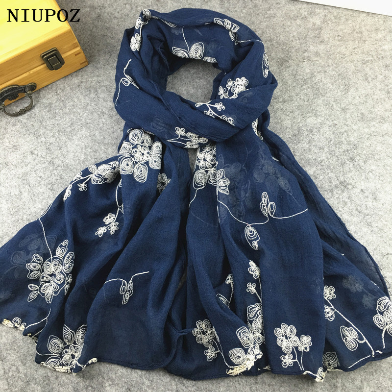 Много цветов, женский зимний п – обзор и цена Embroidery Hijab
