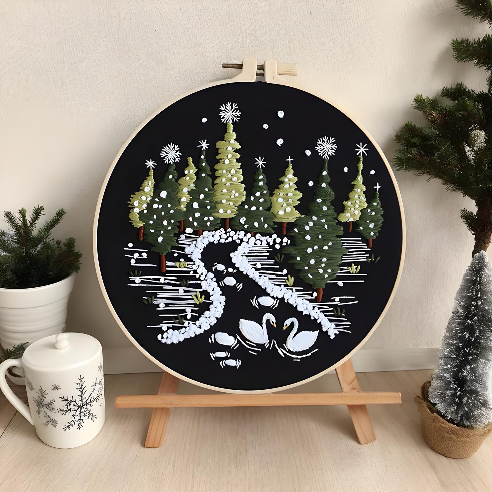 Рождественский набор для вышив – обзор и цена Embroidery Kitchen