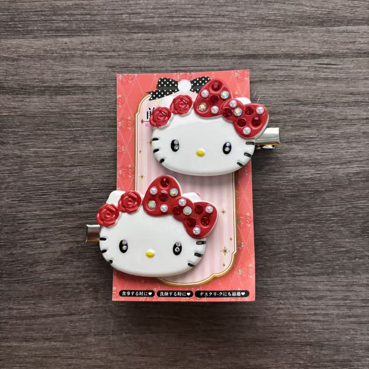Заколки для волос Sanrio с мул – обзор и цена Embroidery Reddit