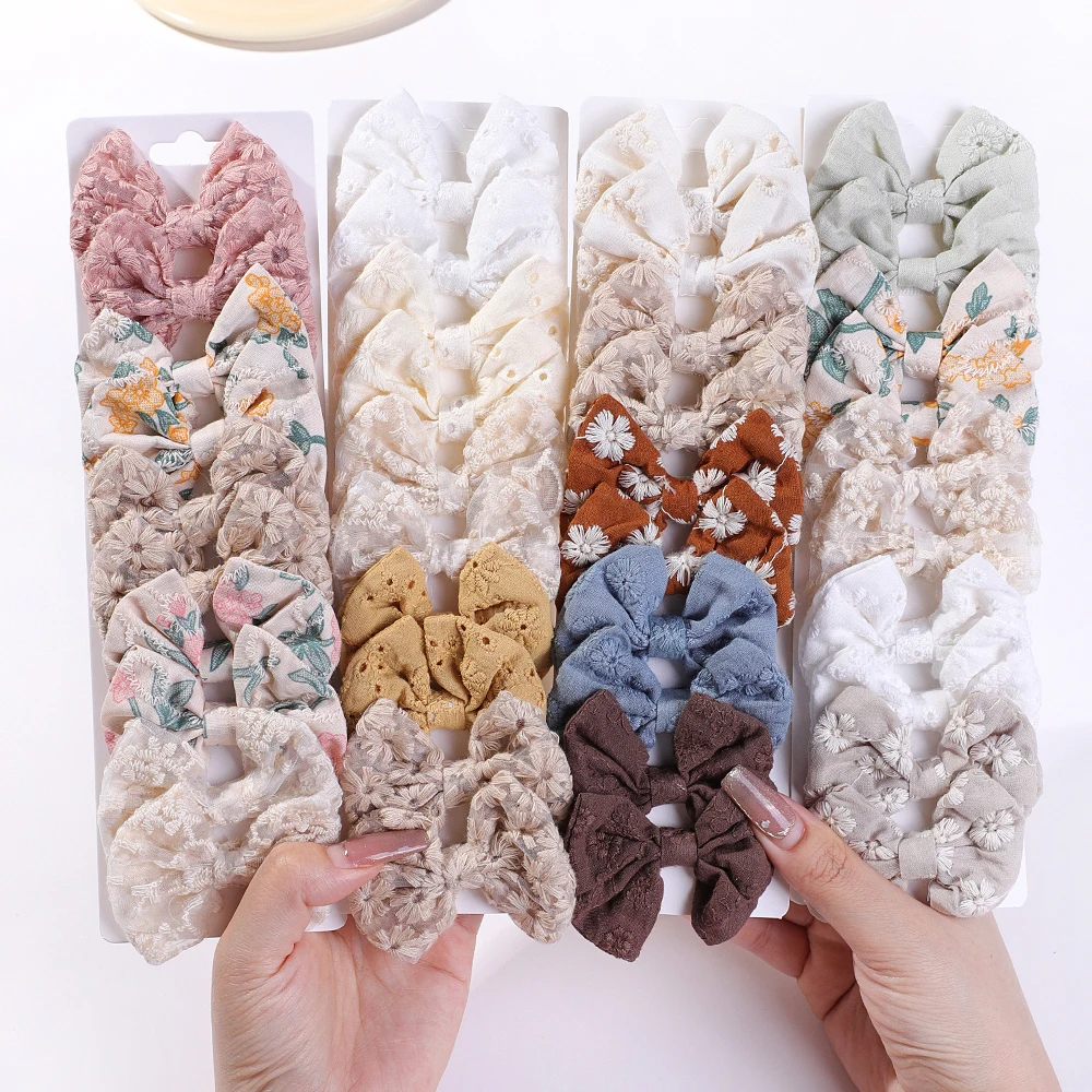 Заколки для волос с бантом для – обзор и цена Embroidery Love