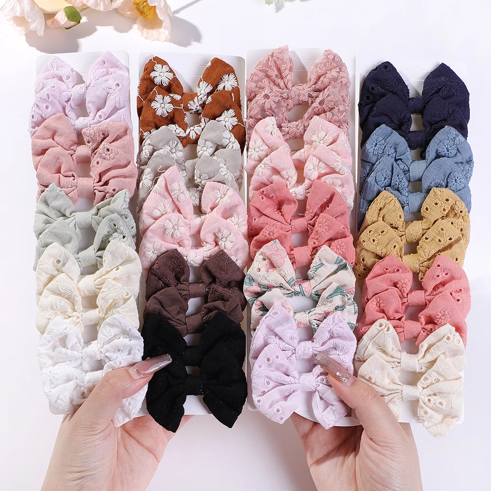 Заколки для волос с бантом для – обзор и цена Embroidery Love