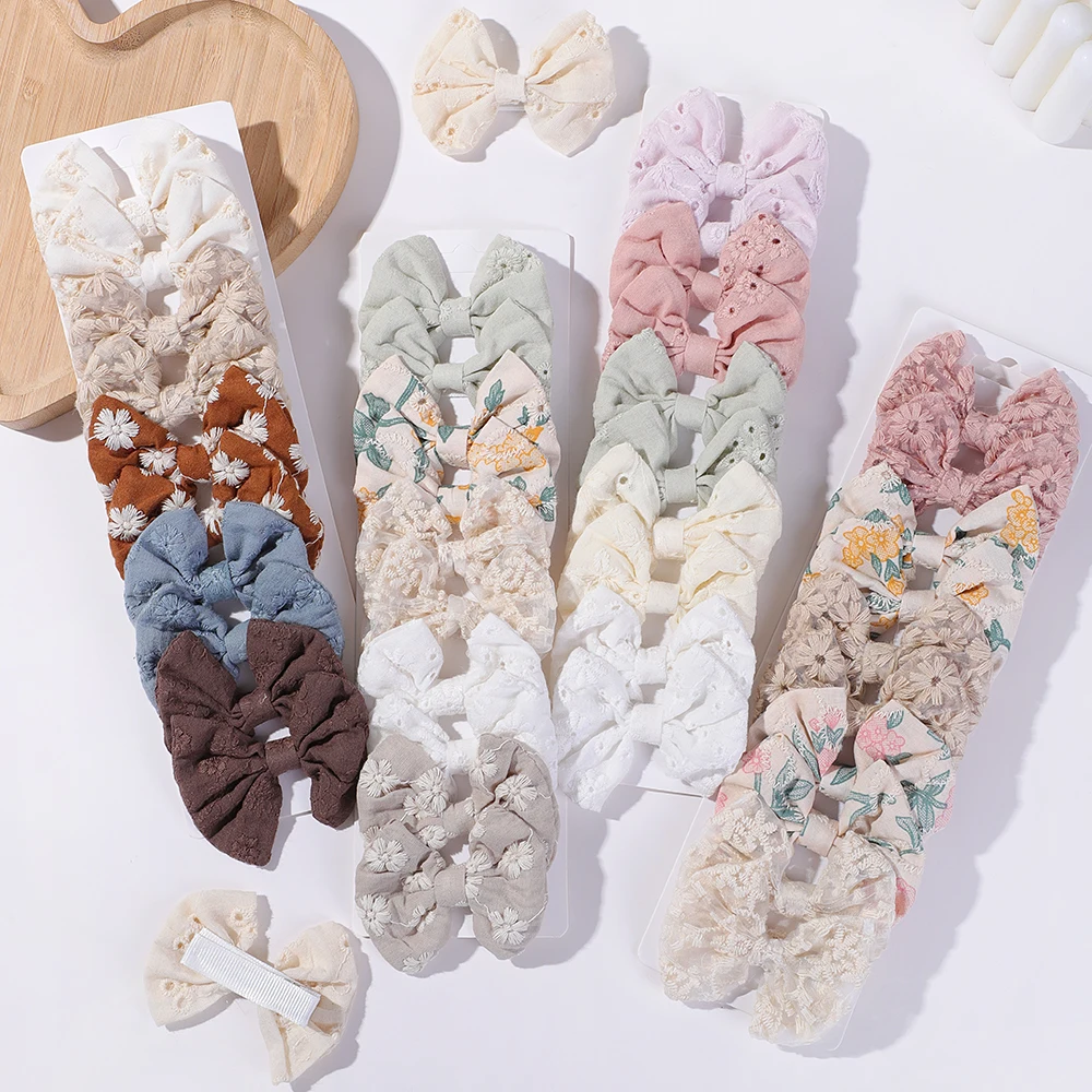 Заколки для волос с бантом для – обзор и цена Embroidery Love