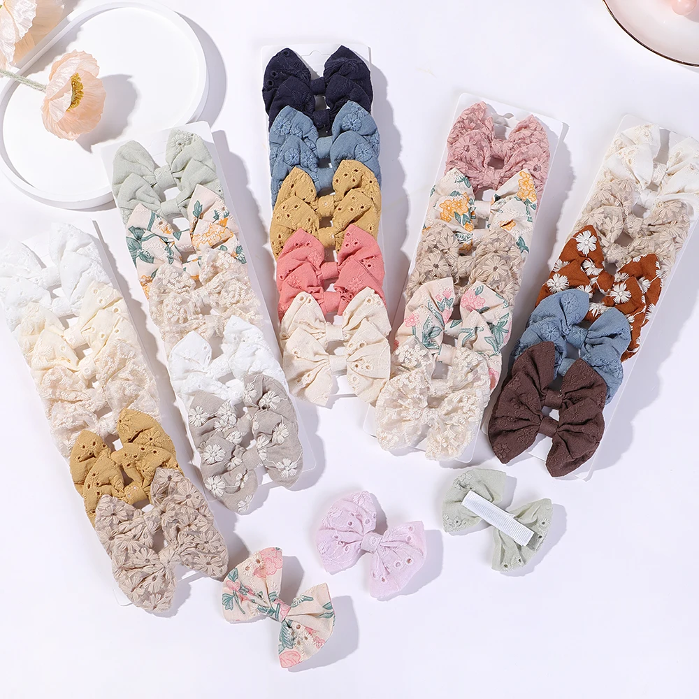 Заколки для волос с бантом для – обзор и цена Embroidery Love
