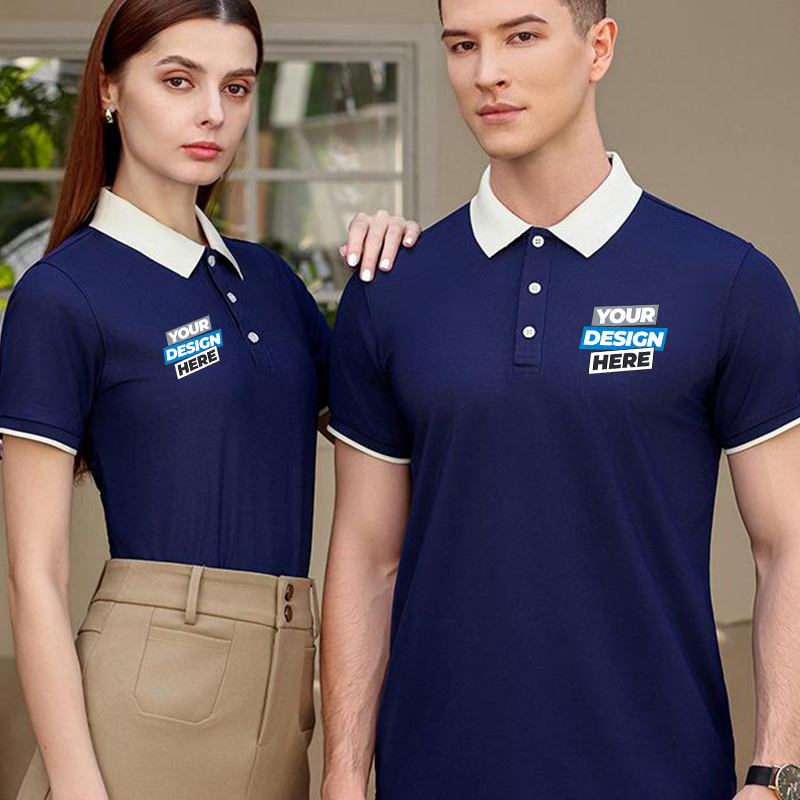 Рубашка поло с цветными блокам – обзор и цена Embroidery Logo
