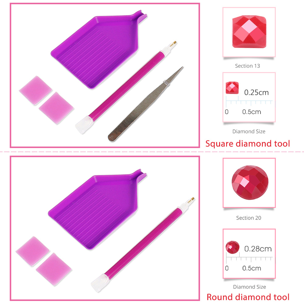 Momoart 5D DIY Алмазная мозаик – обзор и цена Embroidery Kit Set