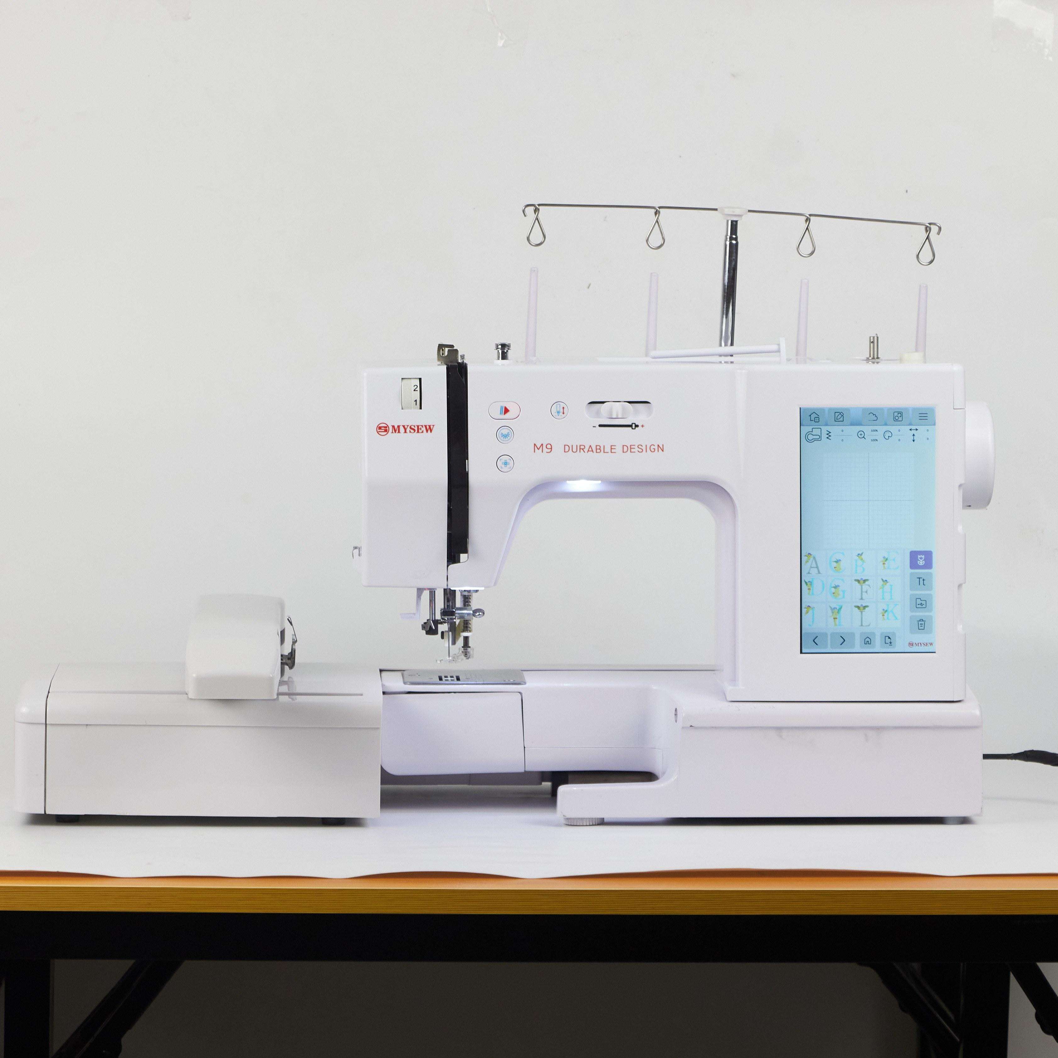 Вышивальная машина MYSEW M9: н – обзор и цена Embroidery Machines
