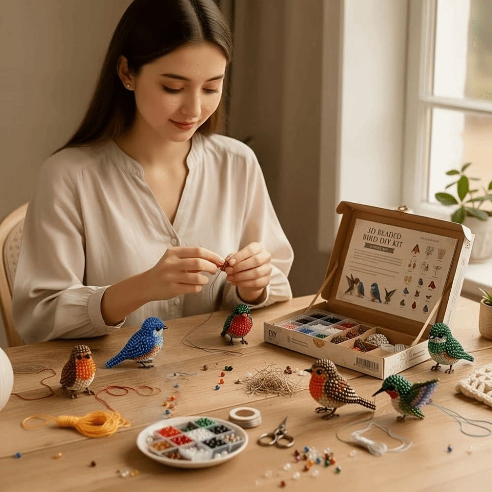 Набор для вышивания бисером ру – обзор и цена Embroidery Kit Set