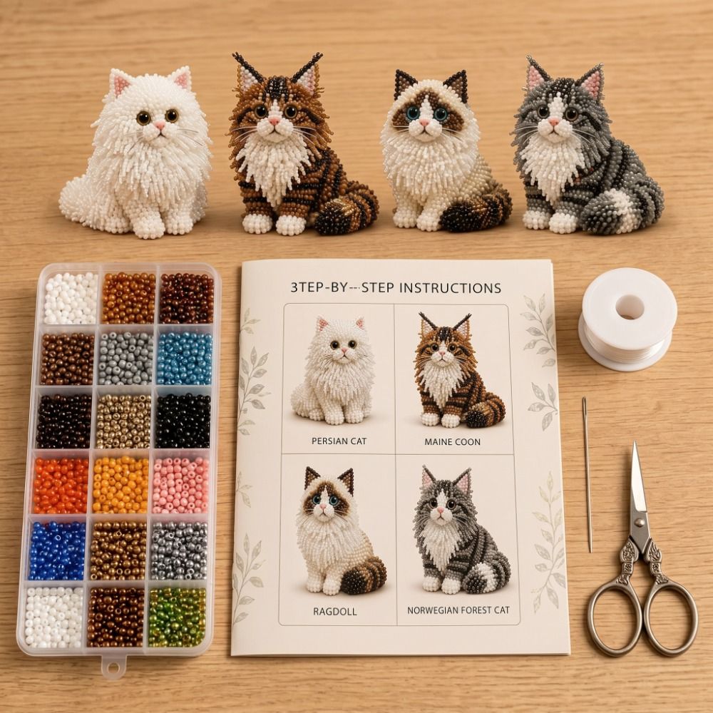 Набор для вышивания бисером св – обзор и цена Embroidery Kit Set