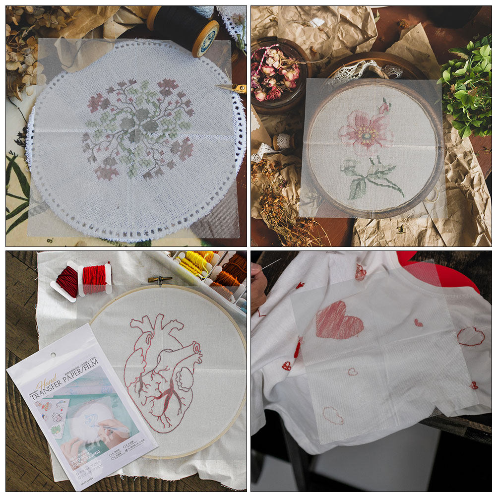 Набор из 8 водорастворимых тра – обзор и цена Embroidery Kit Set