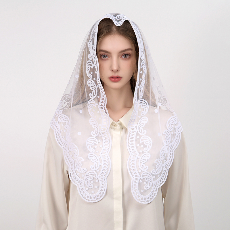 1 шт. женский элегантный однот – обзор и цена Embroidery Hijab